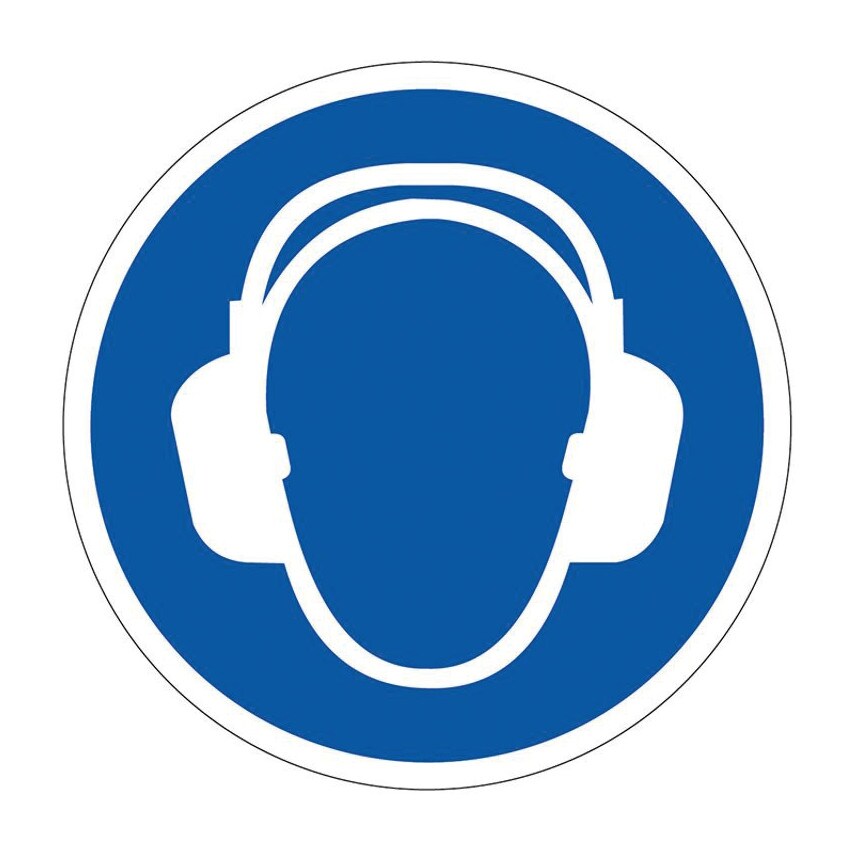 Centurion Europe 400MM Diameter Ear Protection Symbolfloor Graphic