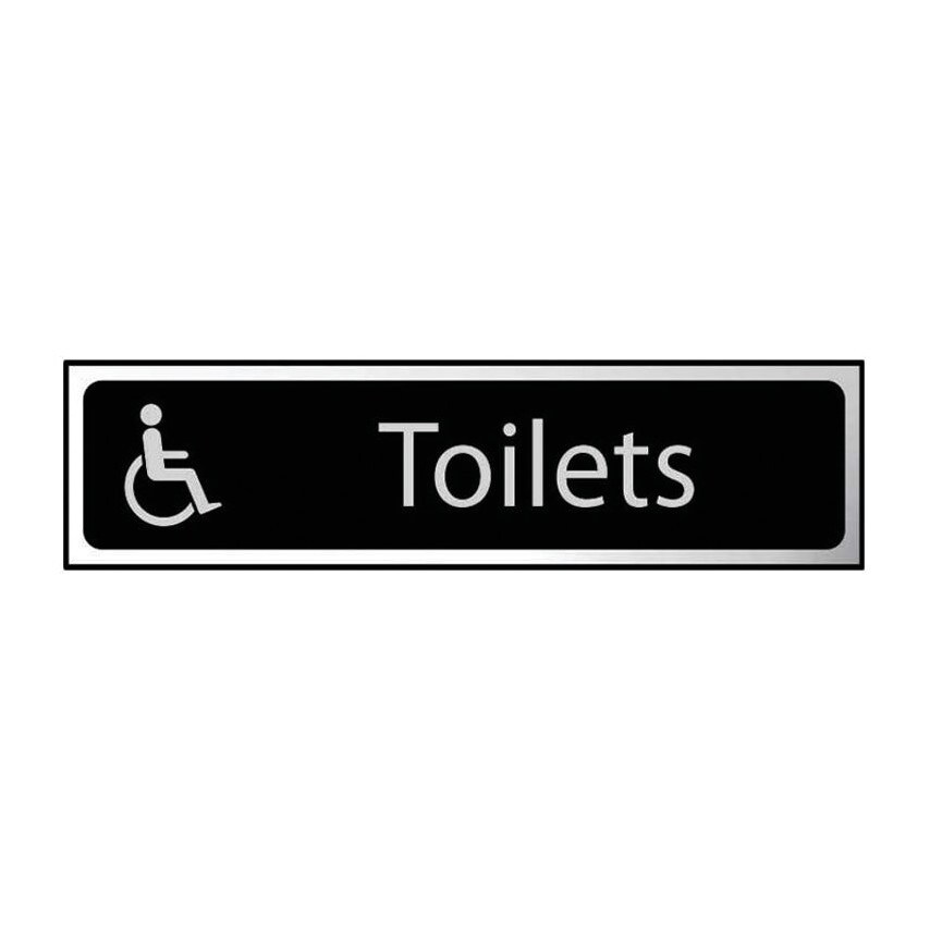 Centurion Europe Toilets (Disabled Logo) - Chr (200X 50MM)