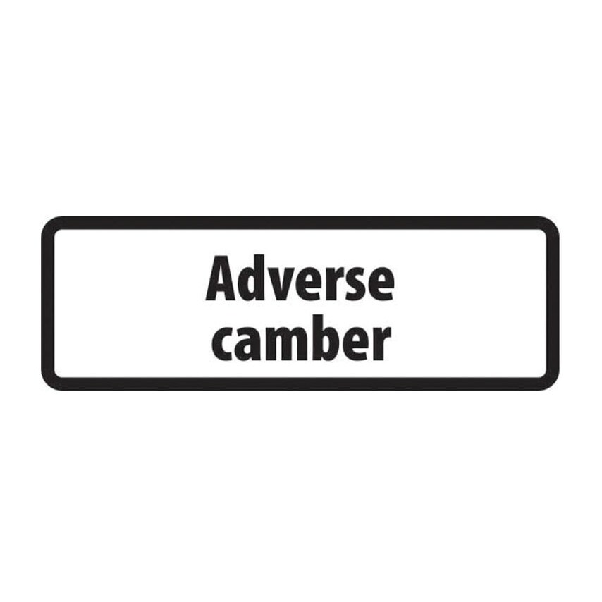 Centurion Europe Supplementary Plate 'Adversecamber' - ZIN (860 X 360MM)