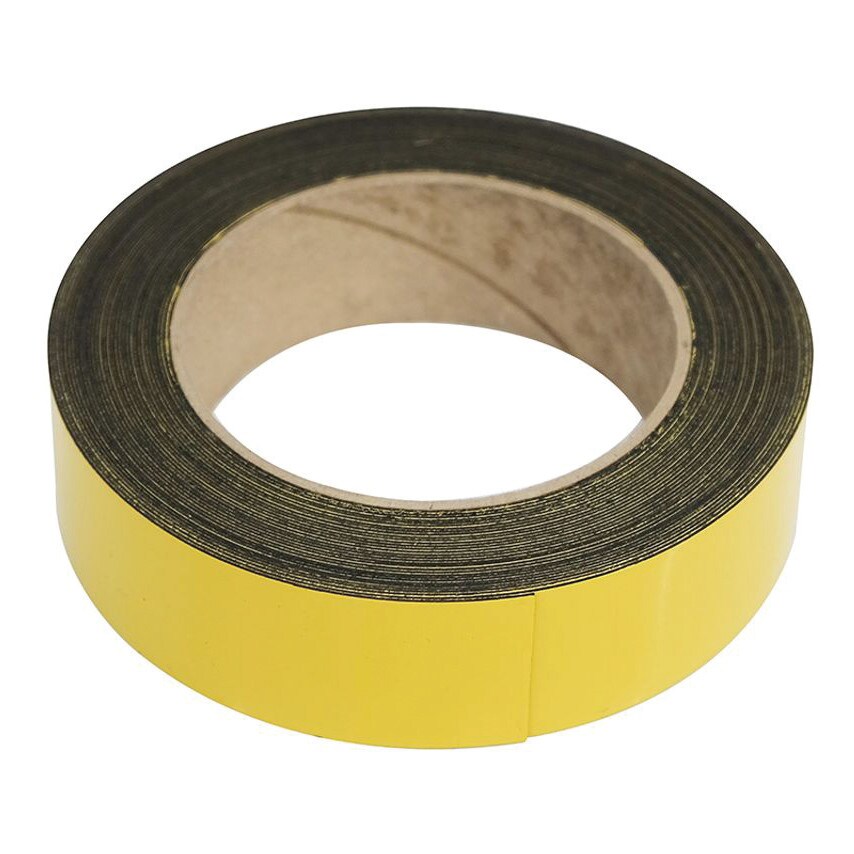 Centurion Europe Magnetic Racking Strip - 30MMX10M (Yellow)
