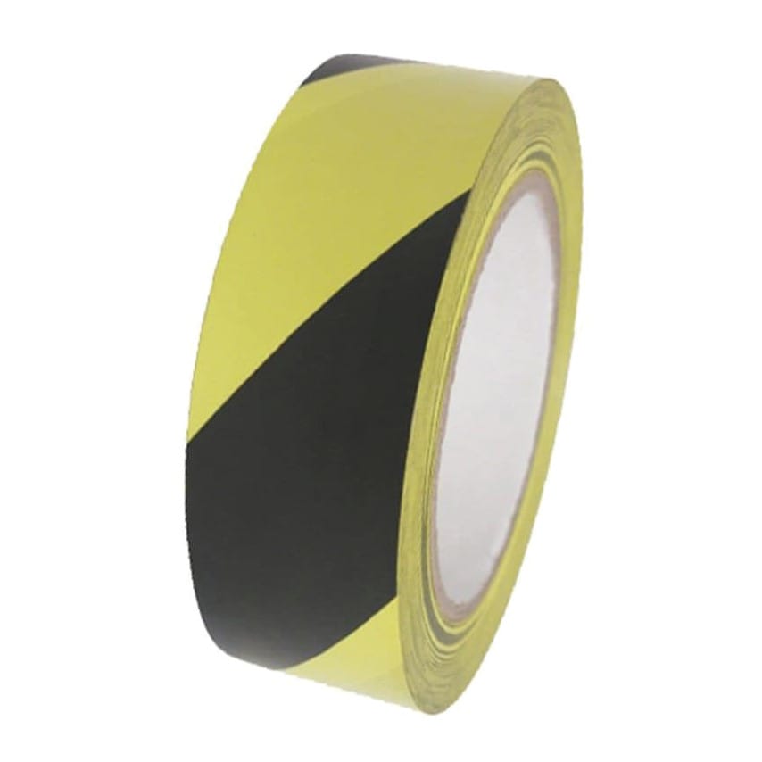 50MM X 33M Black/Yellowhazardtape
