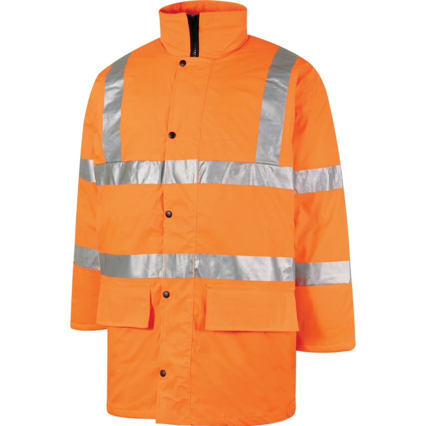 Halo Hi-Vis Breathable Coat CL3 (EN20471) Orange (3XL)