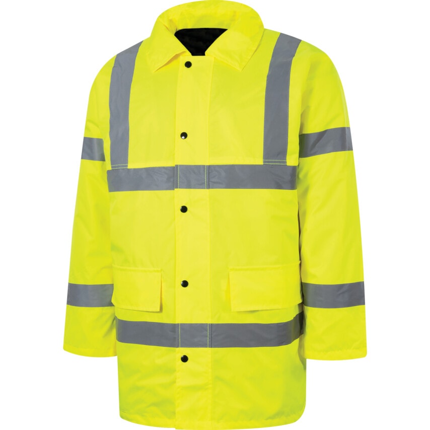 Halo Hi-Vis W/Proof Coat CL3 (EN20471) Yellow (S)