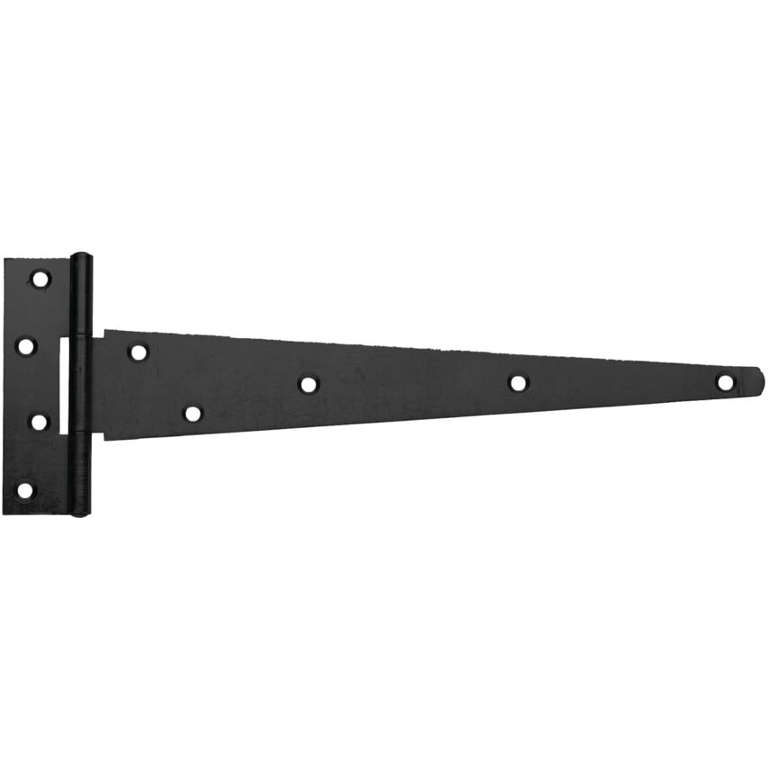 Perry 12" Heavy Tee Hinge Black (PR)