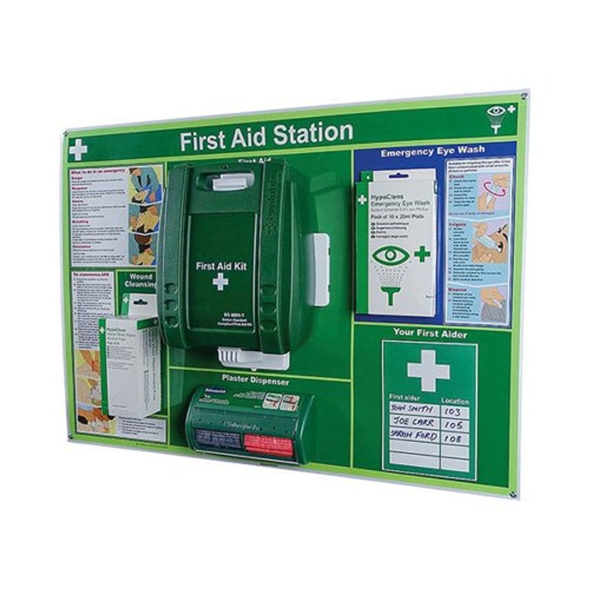Shop Click Medical FIRST AID STATION MEDIUM BSI KIT First Aid Kits