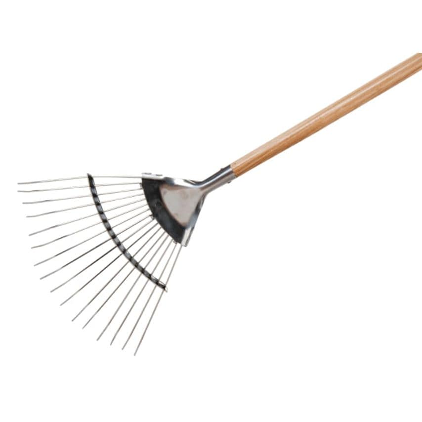 Kent & Stowe Stainless Steel Garden Life Lawn Rake, FSC