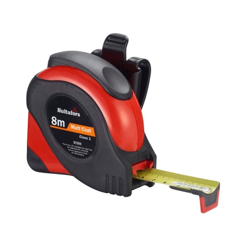 Hultafors BT8M Big T Pocket Tape 8m (Width 25mm) (Metric only)