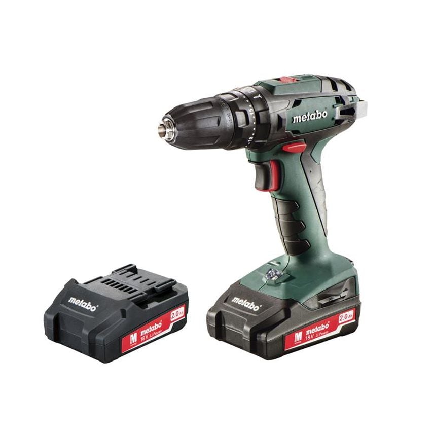 Metabo SB 18 Combi Hammer Drill 18V 2 x 2.0Ah Li-ion MPTSB18P2