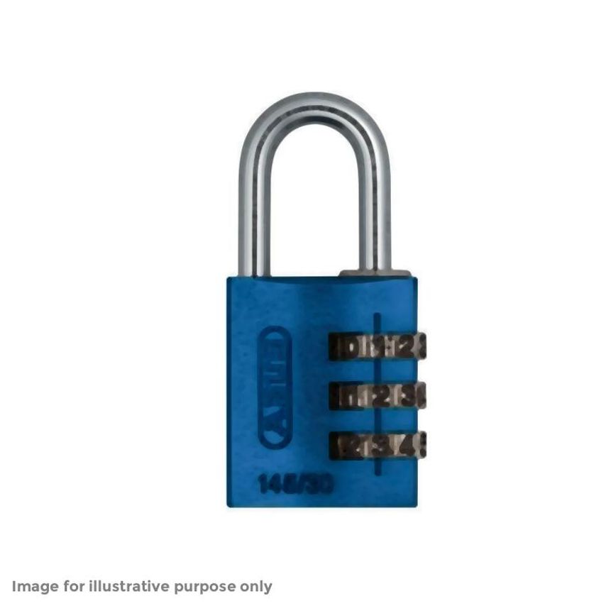 Abus 72/40mm Aluminium Padlock 40mm Long Shackle Blue Keyed Alike TT60121