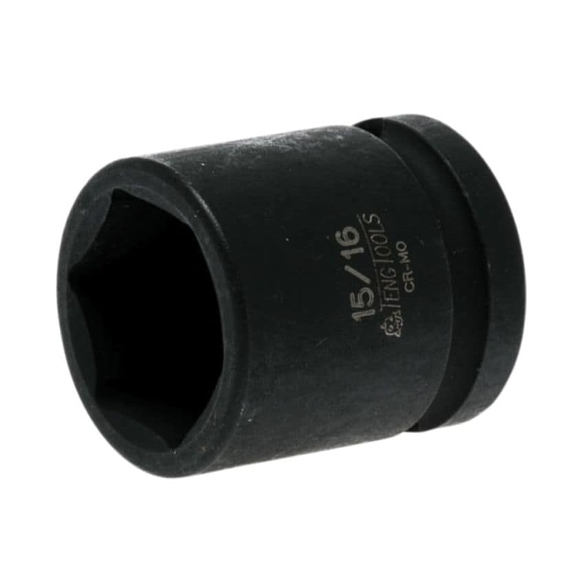 Teng Impact Socket Hexagon 6-Point 1/2in Drive 15/16in