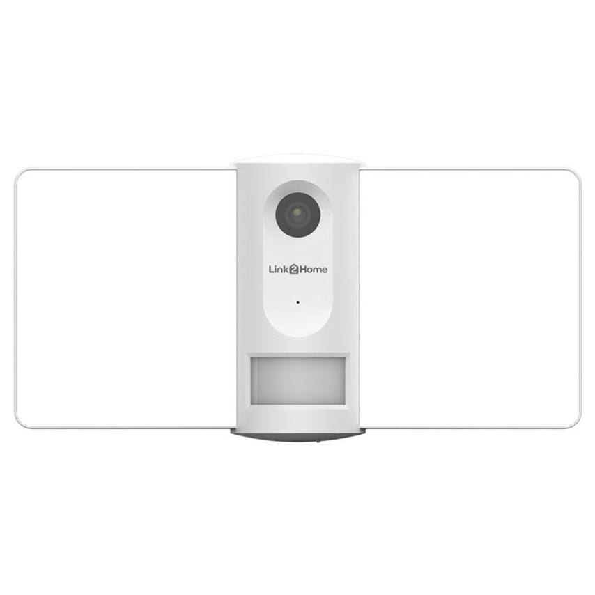 Link2Home Outdoor Smart Floodlight Camera 2K 4MP White LTHFLOODCAMW