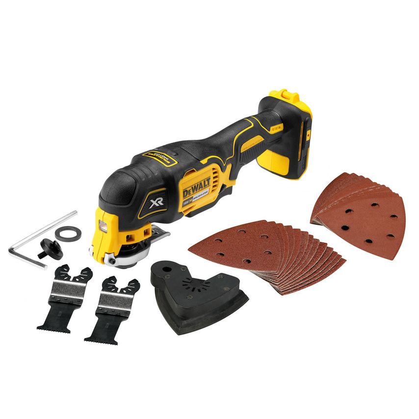 DeWalt DCS355N 18V XR Brushless Multi Tool with 29 Accessories (Body Only)