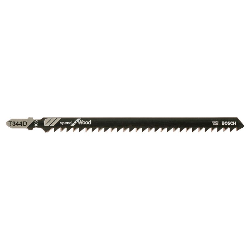 Bosch T344D Speed for Wood Jigsaw Blades (5 Pack)