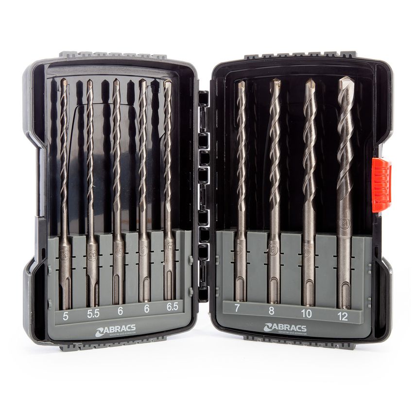 Shop Abracs DBCSET9 SDS+ Masonry Drill Bit Set (9 Piece) Tools
