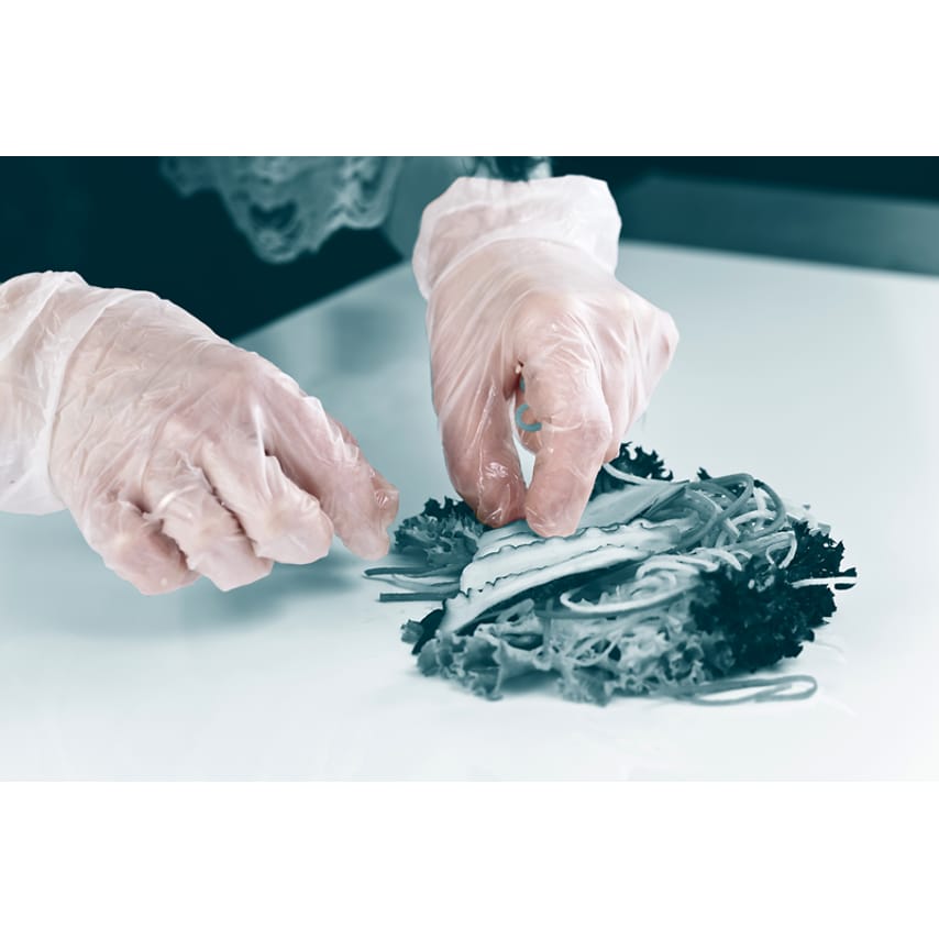 Unicare Unicare Clear Vinyl Powdered Gloves 10X100=1000 Extra Small