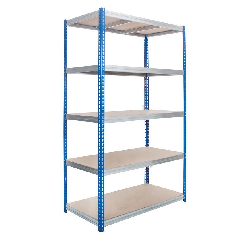 Anco Kwikrack Shelving Bay 2000mm H x 1200mm W x 300mm D comes with 5 Shelves