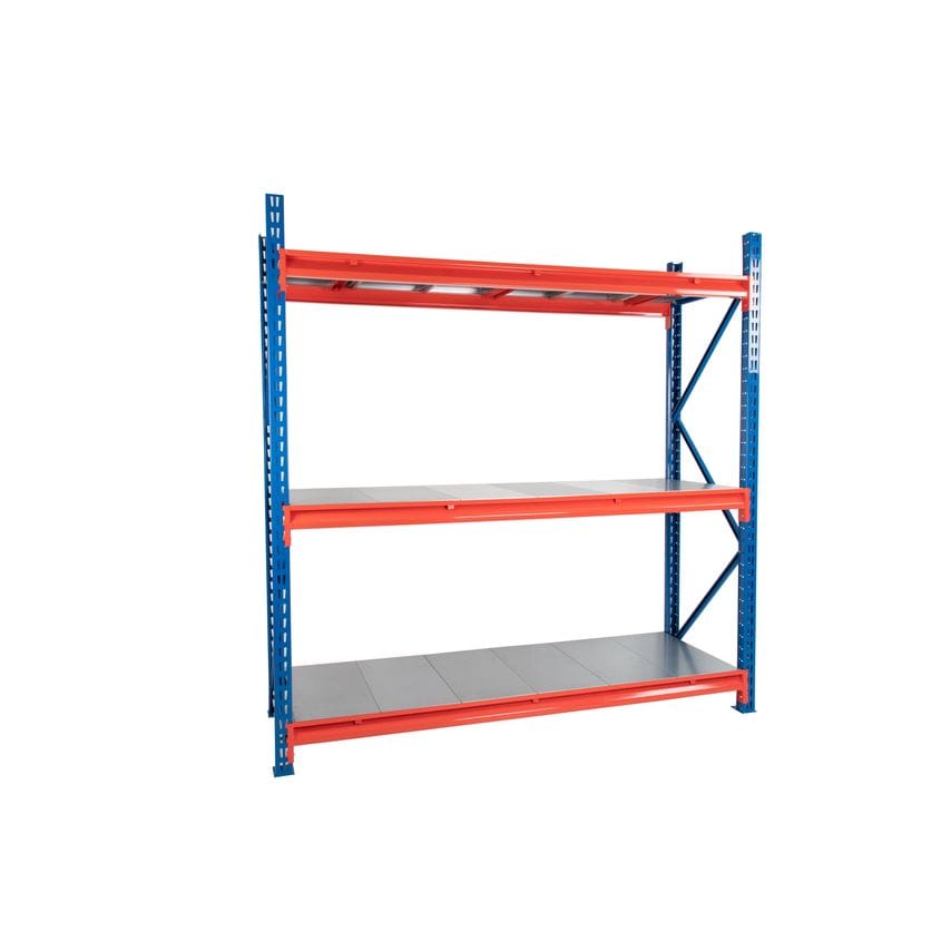 Anco TS Longspan Shelving Extension Bay 3000mm H x 2144mm W x 776mm D comes with