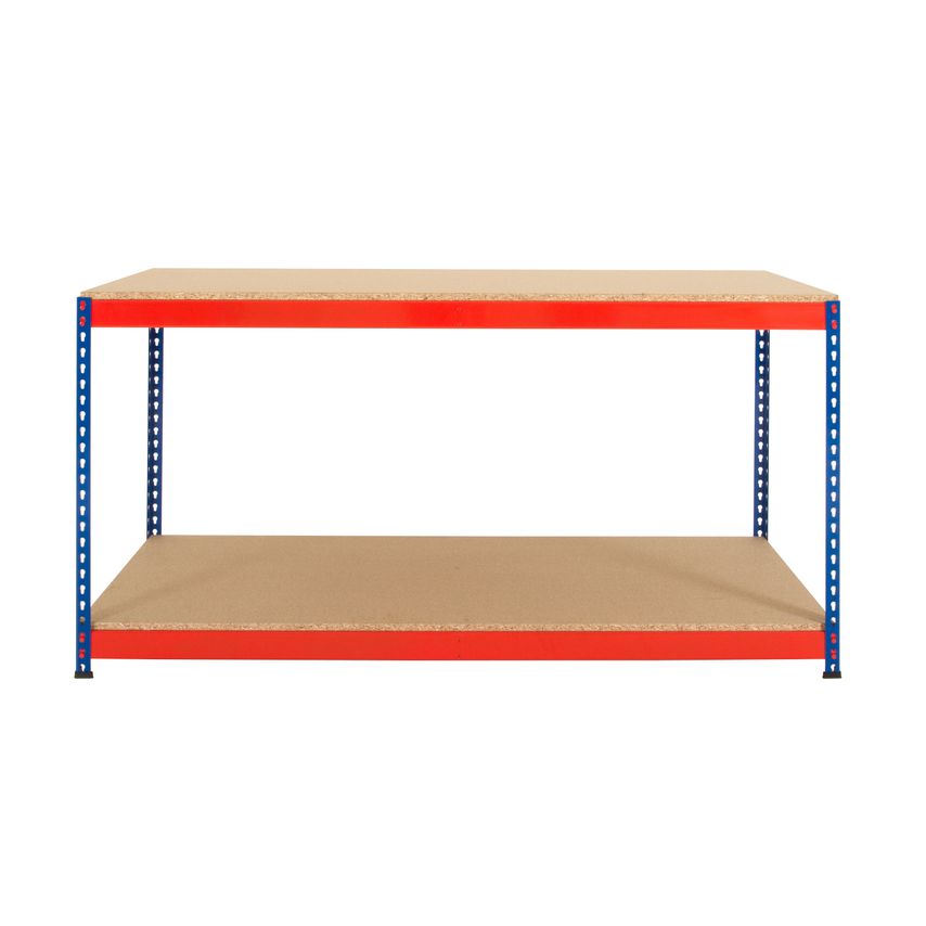 Anco Rivet Racking Workbench 915mm H x 1830mm W x 915mm D with Full Undershelf -
