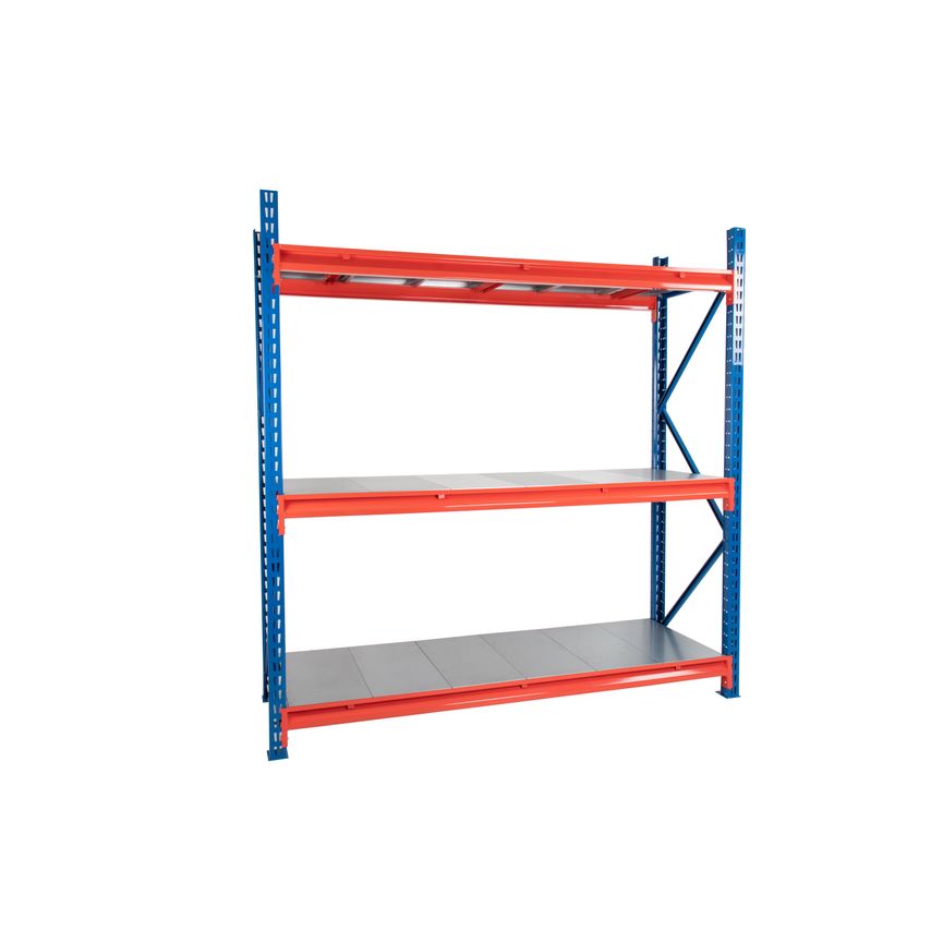 Anco TS Longspan Shelving Extension Bay 3508mm H x 1534mm W x 1233mm D comes wit