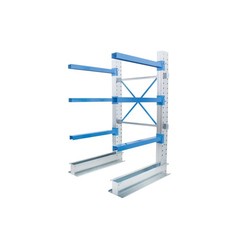 Anco Cantilever Racking Single Sided Starter Bay 2964mm H x 1500mm W x 800mm D c