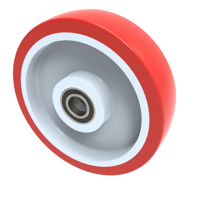 Polyurethane Nylon Ball Bearing Wheel Load