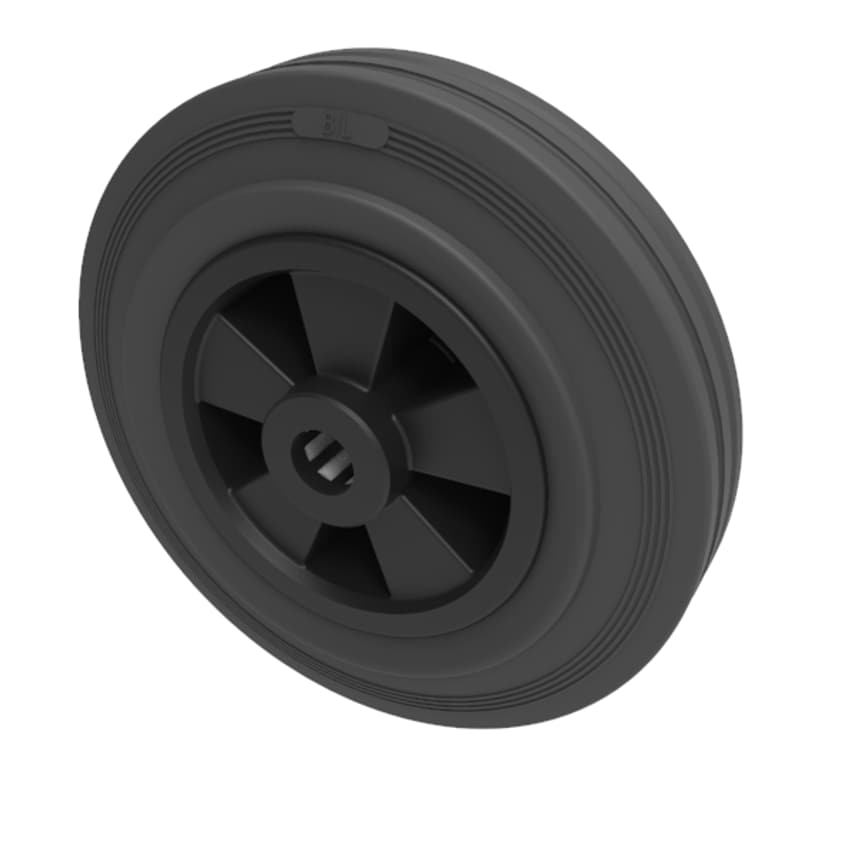 Black Rubber Roller Bearing