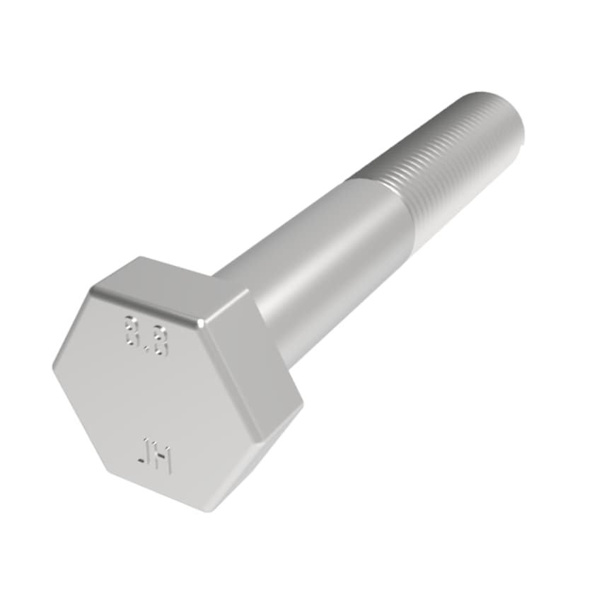 BIL Bolt m20 x 200mm grade 8.8 zinc plated BOLTM20X120Z8.8