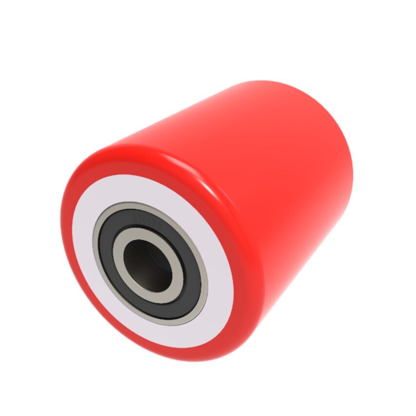 Polyurethane Nylon Ball Bearing Wheel Load