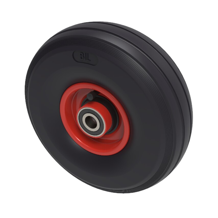 BIL Pneumatic 260mm Ball Bearing Wheel 200kg Load BZWPMB26025654R