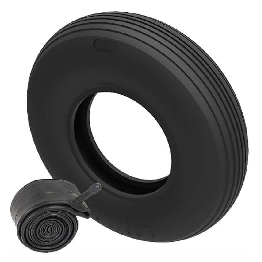 Pneumatic Tyre and Tube X 00 Ribbed 4 Ply