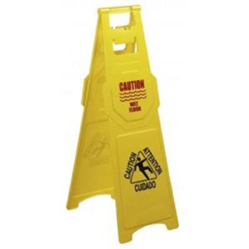 Floor Sign High Visibility Each
