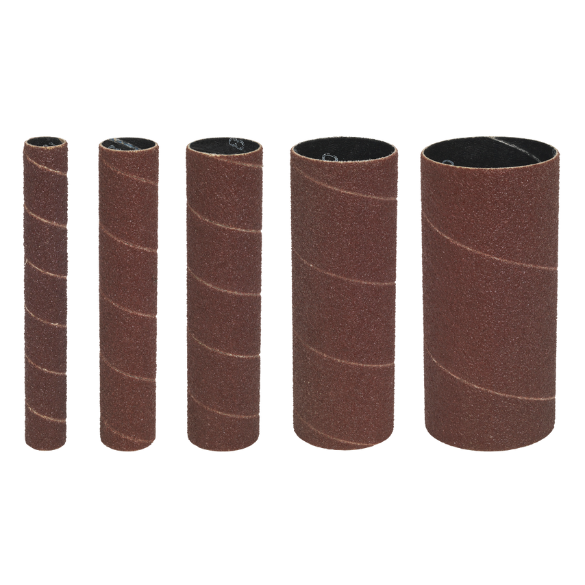 Sanding Sleeves Assorted 80 Grit, Pack of 5