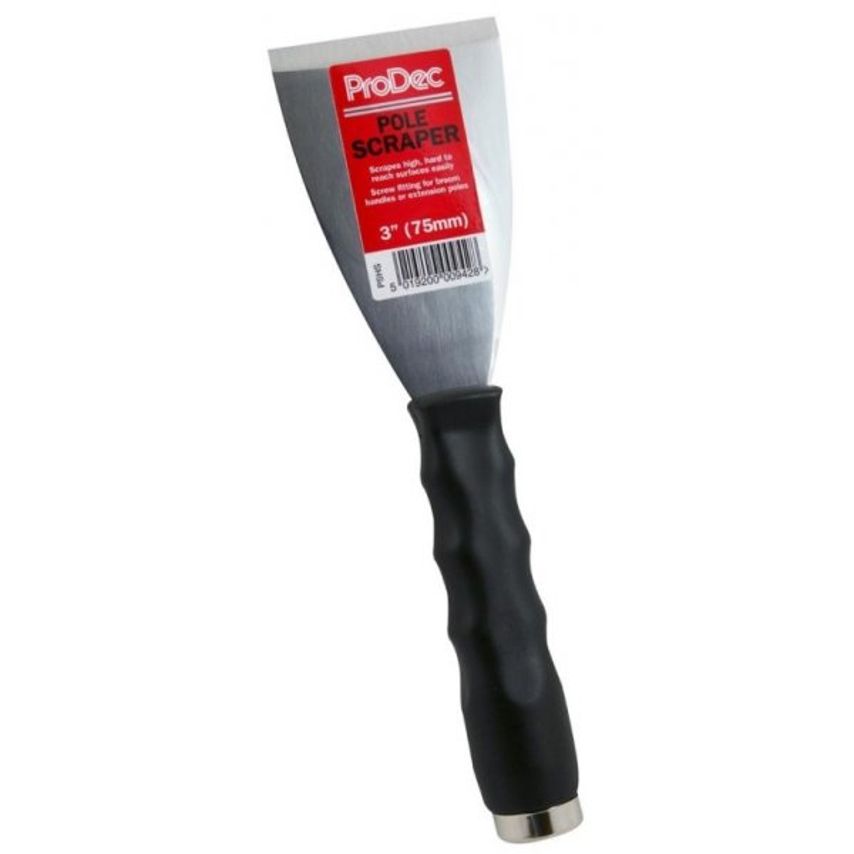 3" Straight Pole Scraper Head