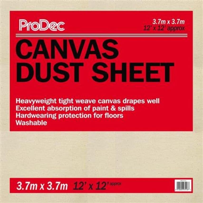 12' X Canvas Dust Sheet