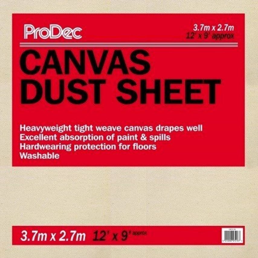 12' X Canvas Dust Sheet