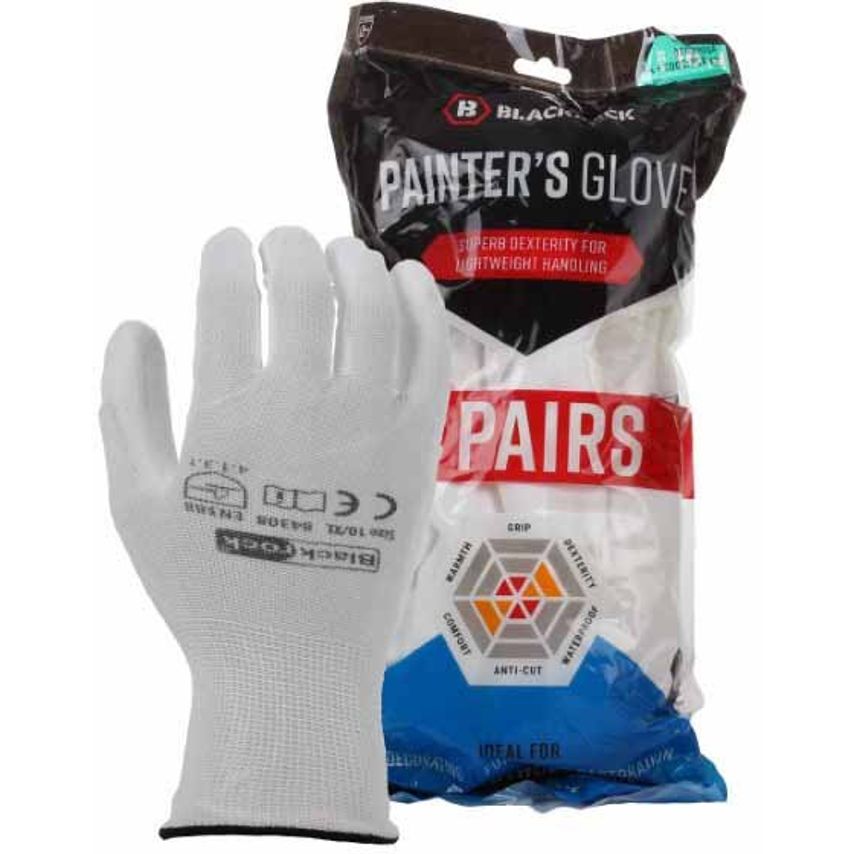 Blackrock Latex Gripper Glove Size XL- you get 96