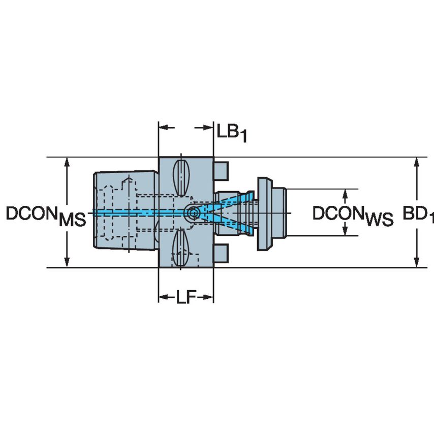 Sandvik Coromant Coromant Capto to Arbor Adapter C5-A391.05C-31040