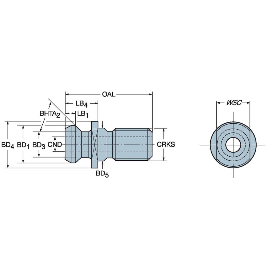 Sandvik Coromant Pull Stud PS-I50C-75-001