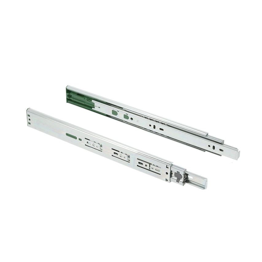 Shop GTV Soft Close and Push to Open Drawer Runners Slides Ball Bearing H45mm Size 500mm, Pack