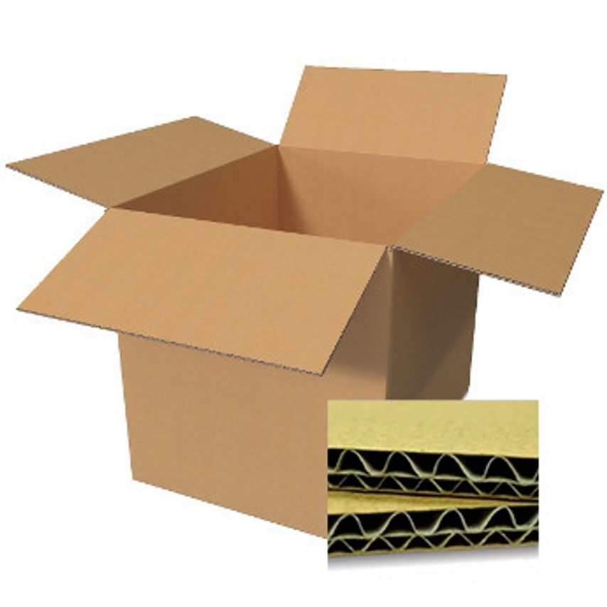 ZEUS No.13 Double Wall Carton 24 x 24 x 24" (610X610X610MM/508/457/3- you get 10