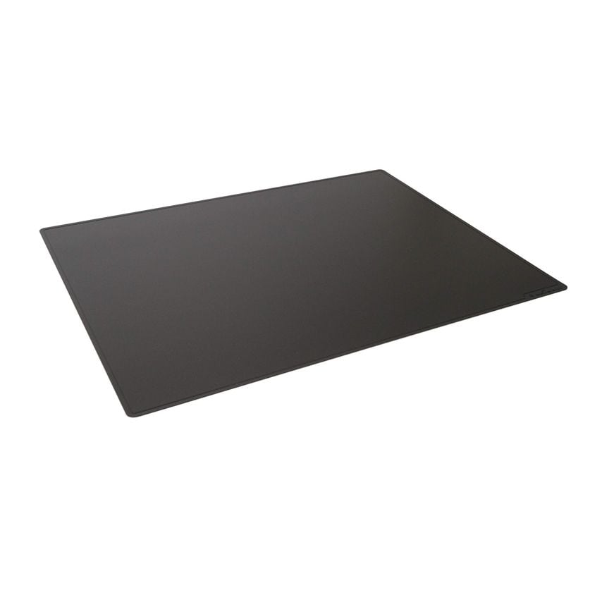 Durable Smooth Non-Slip Desk Mat Laptop PC Keyboard Mouse Pad, 65x50cm, Black