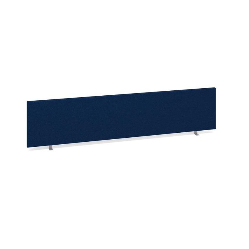 DAMS Straight Desktop Fabric Screen 1800x400mm - Blue