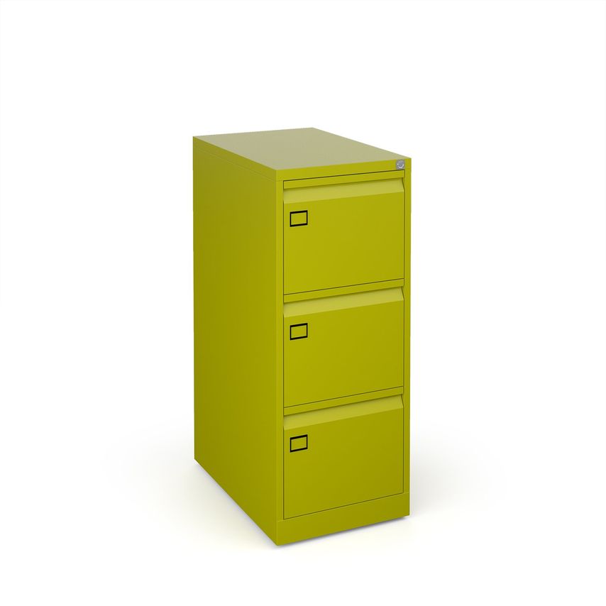 Steel 3 Drawer Executive Filing Cabinet