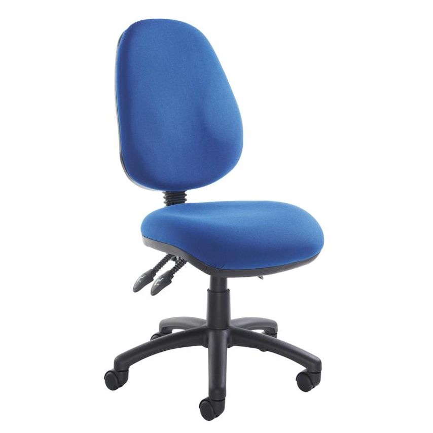 Dams Vantage 200 3 Lever Asynchro Operators Chair with No Arms - Blue
