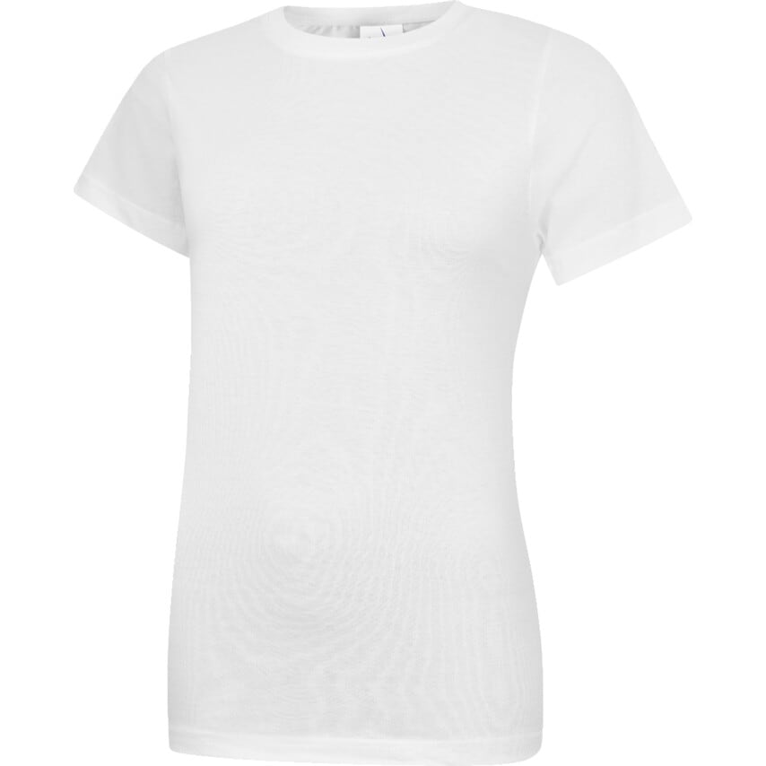 Uneek UC318 Womens T-Shirt White (M)