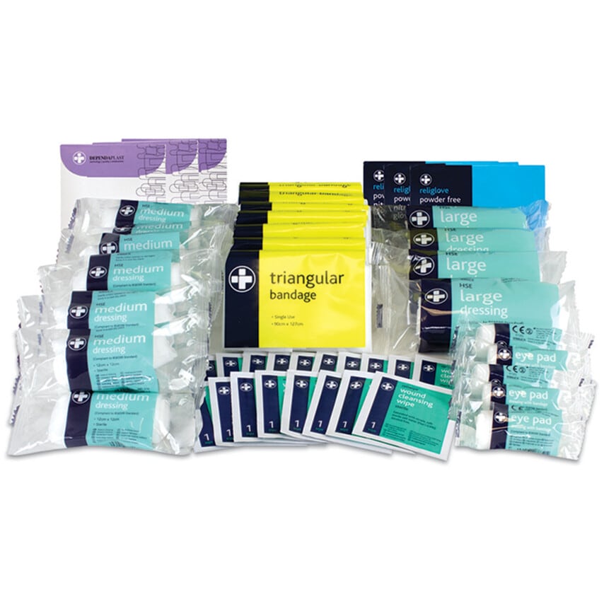Reliance Medical Reliance First Aid Refill for HSE50 Person Workplace Kit