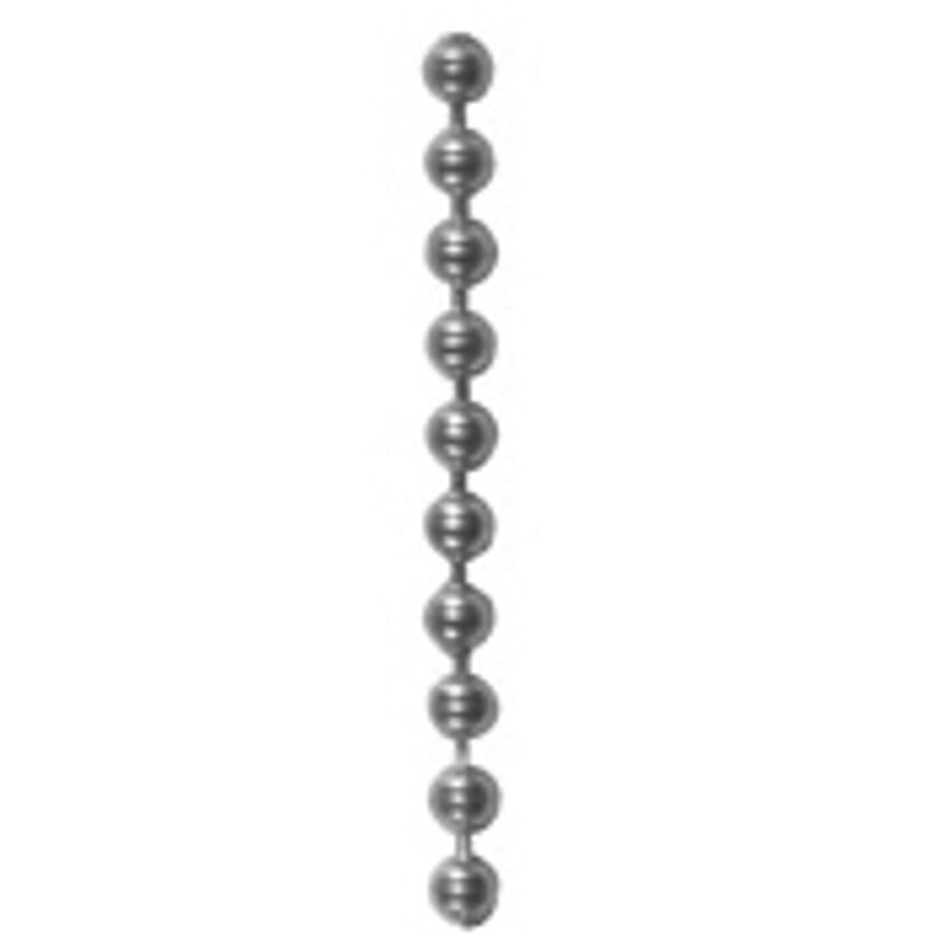 Chrome Plated Brass Ball Chain No 3 10m