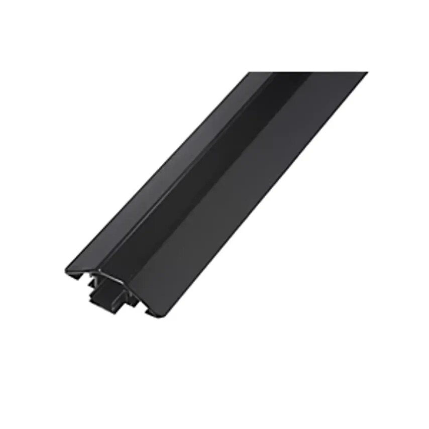 EWALD HILDEBRANDT Aluminium Cable Duct, LxWxH 1500 X 80 X 20mm, Black, Pack Of 1