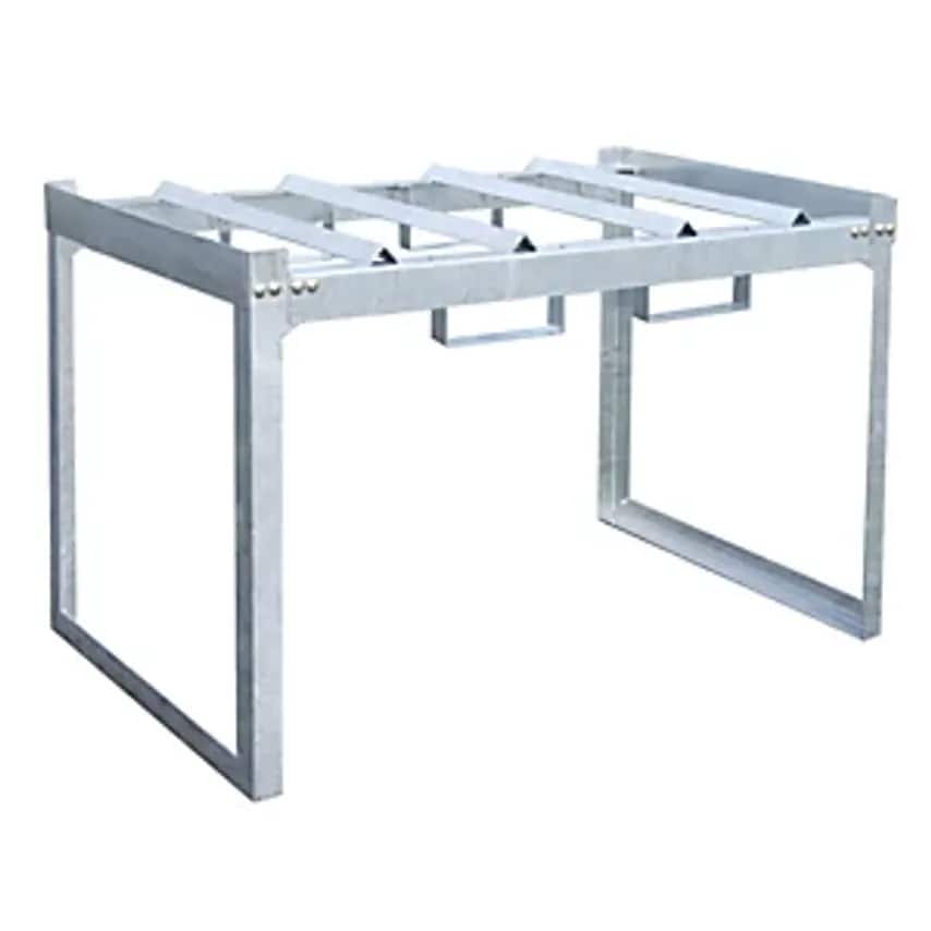 EUROKRAFTpro Drum And Small Container Shelf Unit, WxDxH 1310 X 800 X 780mm, For