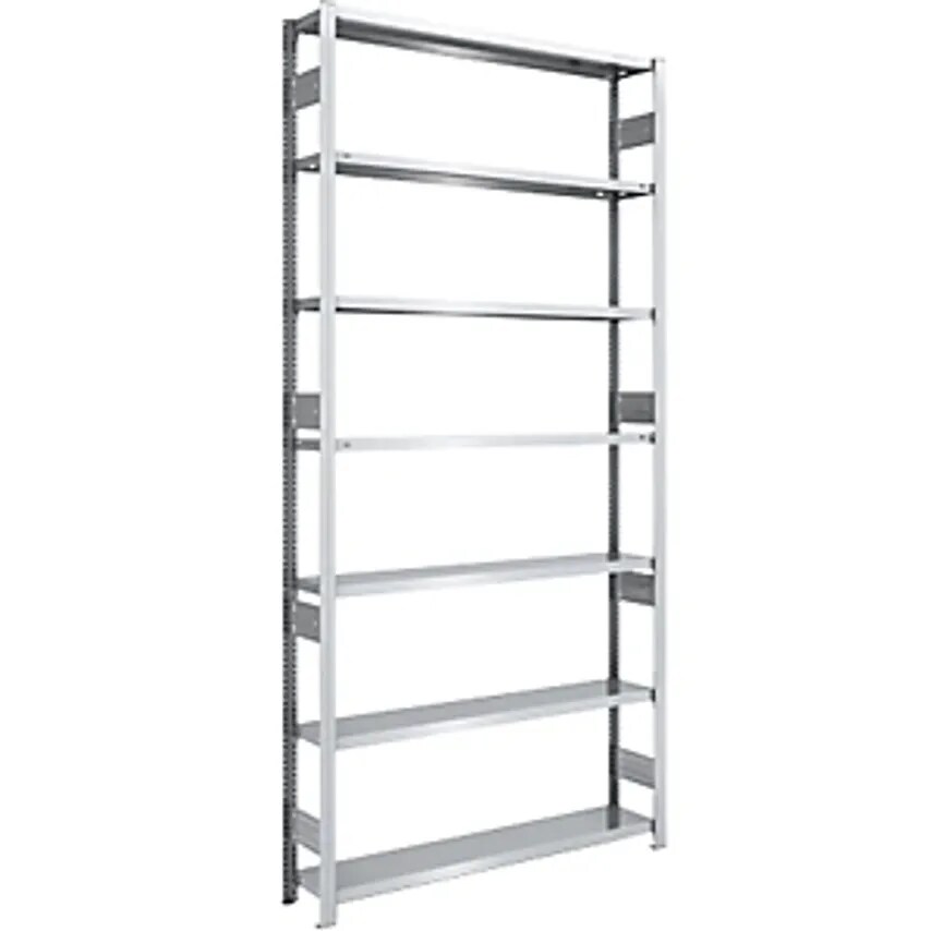 HOFE Heavy Duty Boltless Shelving Unit - Zinc Plated - Double Sided, Height 3000